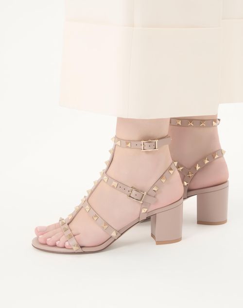 ロックスタッズ カーフスキン ストラップサンダル 60mm for ウィメンズ