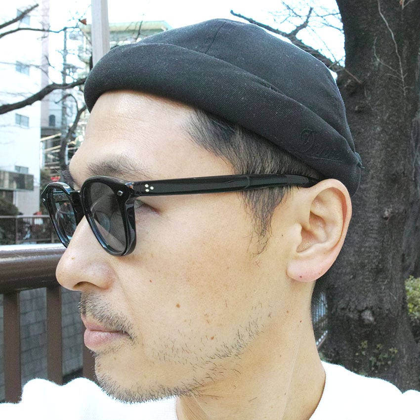 EYEVAN / BYRON(50) Sun / PBK - Lt.BLUE ピアノブラック - ライト