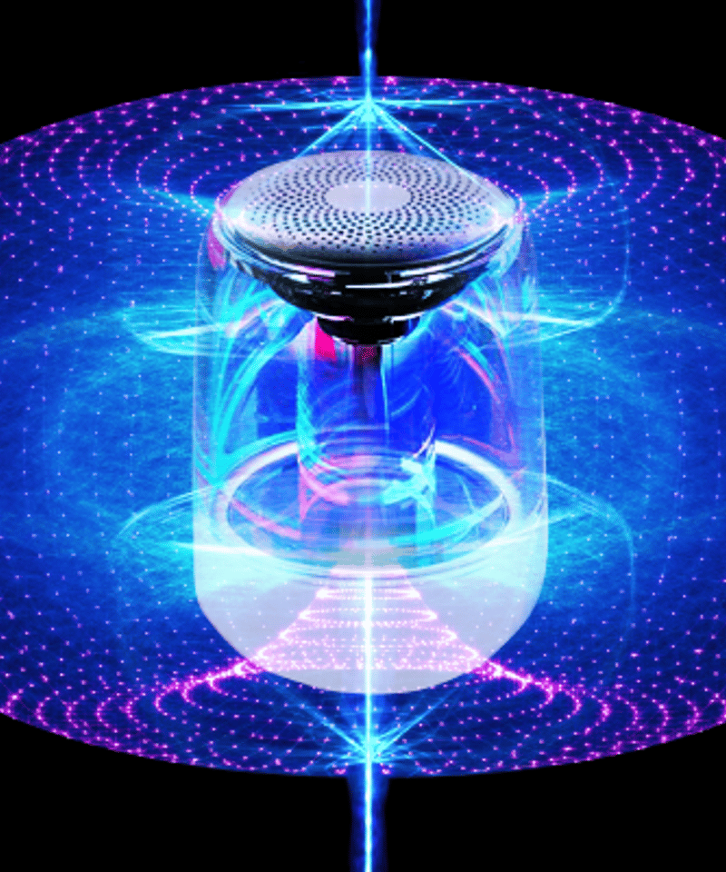 2台セット】高周波波動スピーカー「エクサ・レインボー0」 | SANKA