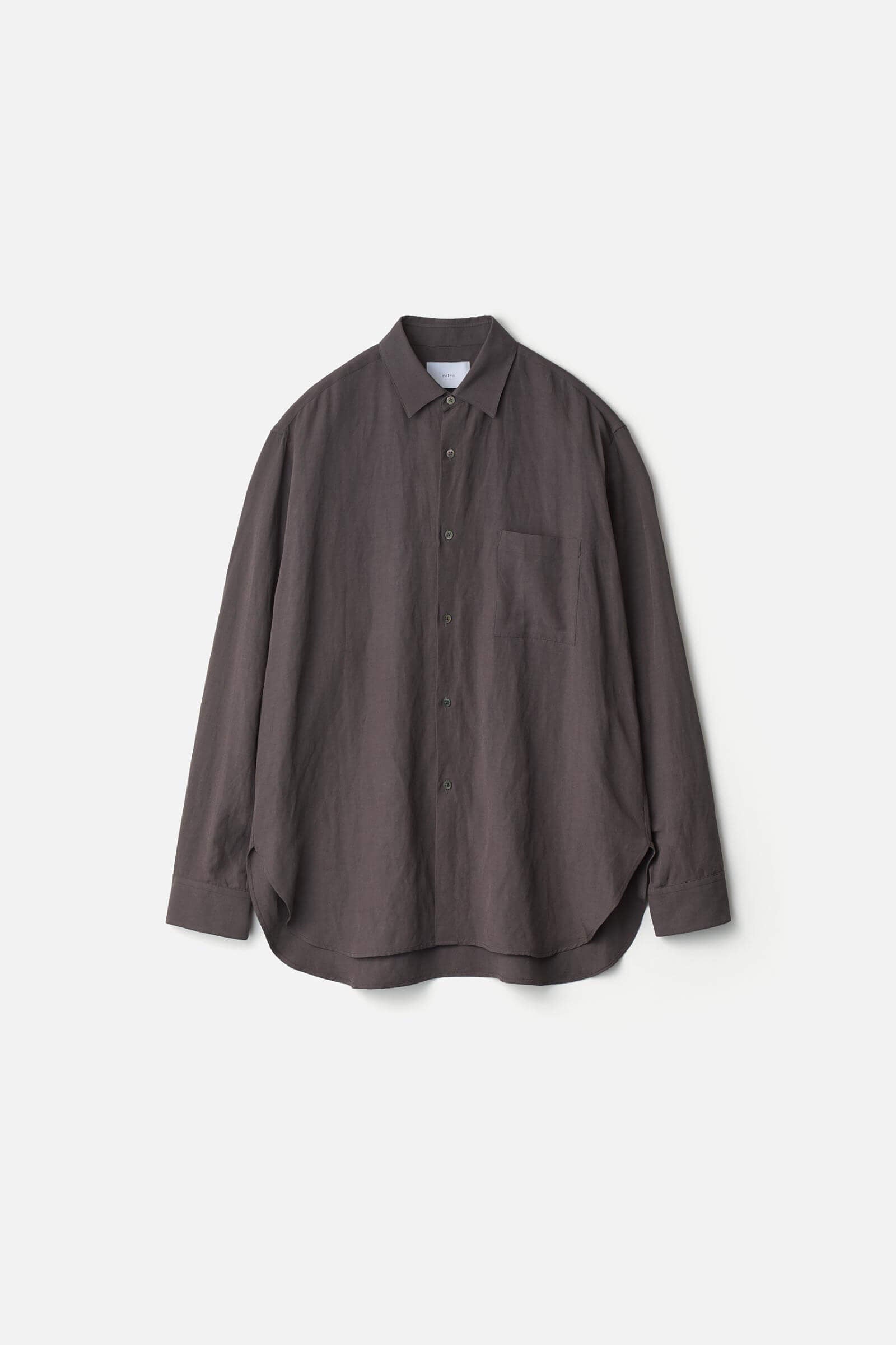 RAYON/LINEN OVERSIZED DOWN PAT SHIRT – ssstein