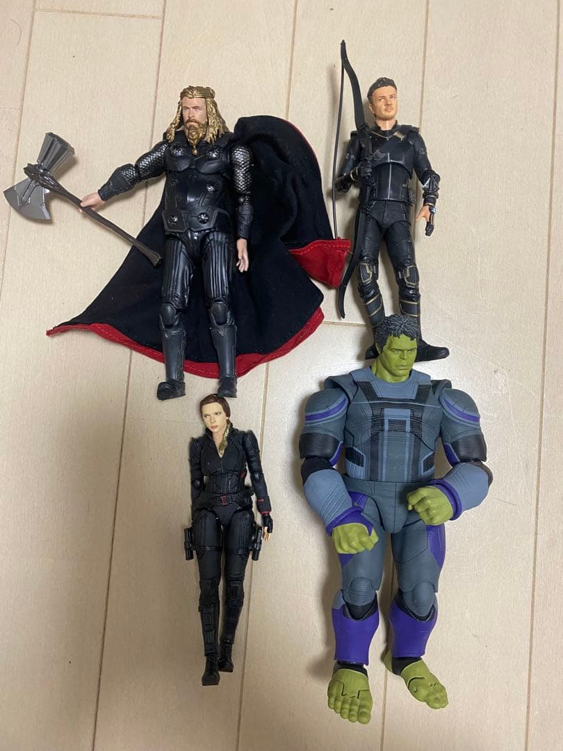 アメコミ フィギュア 4体セット　フィギュアーツ FIG]S.H.Figuarts(フィギュアーツ) 真骨彫製法 仮面ライダーアマゾン