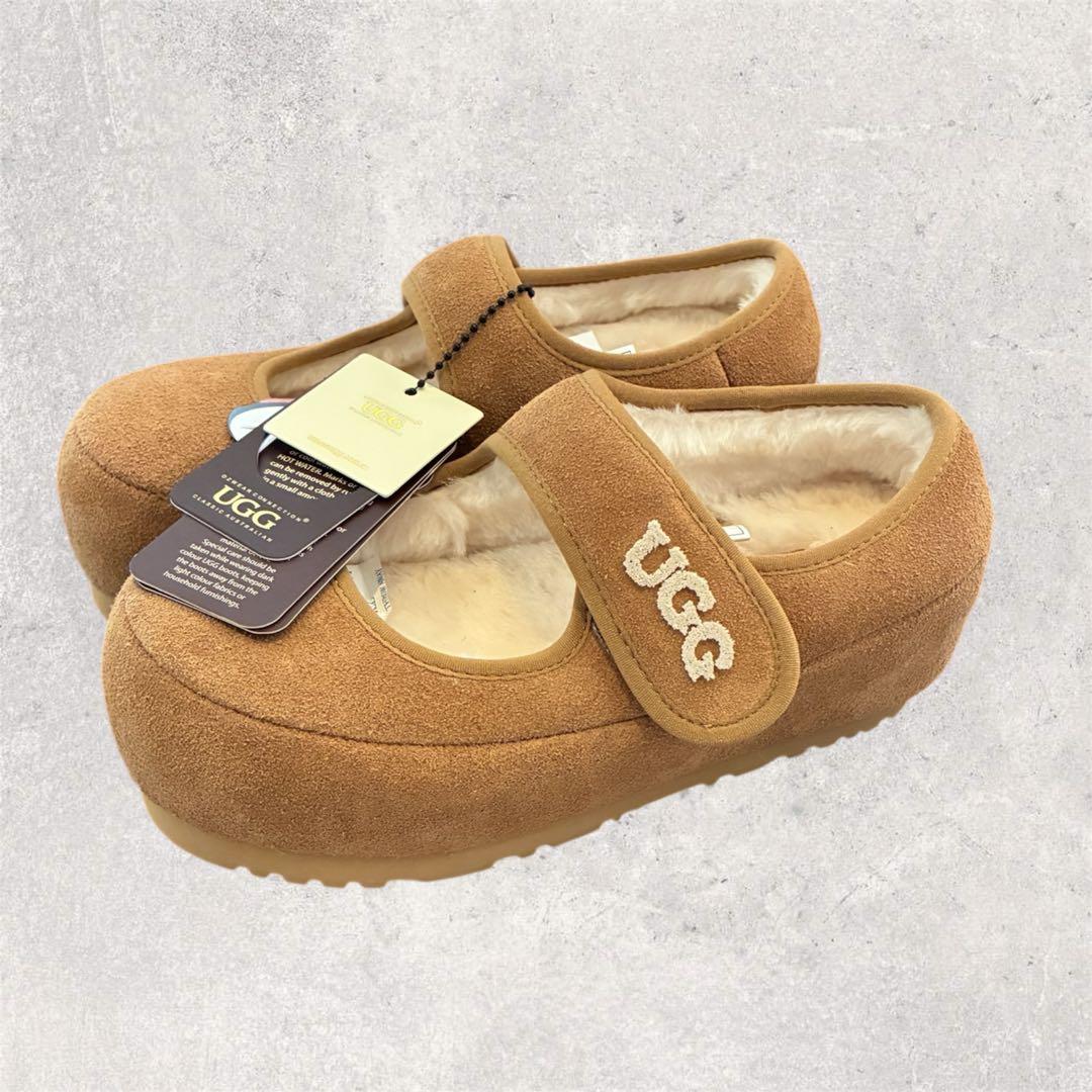 Ozwear UGG Mary Jane メリージェーン ムートン Qoo10] [Ozwear] UGG Mary Ja