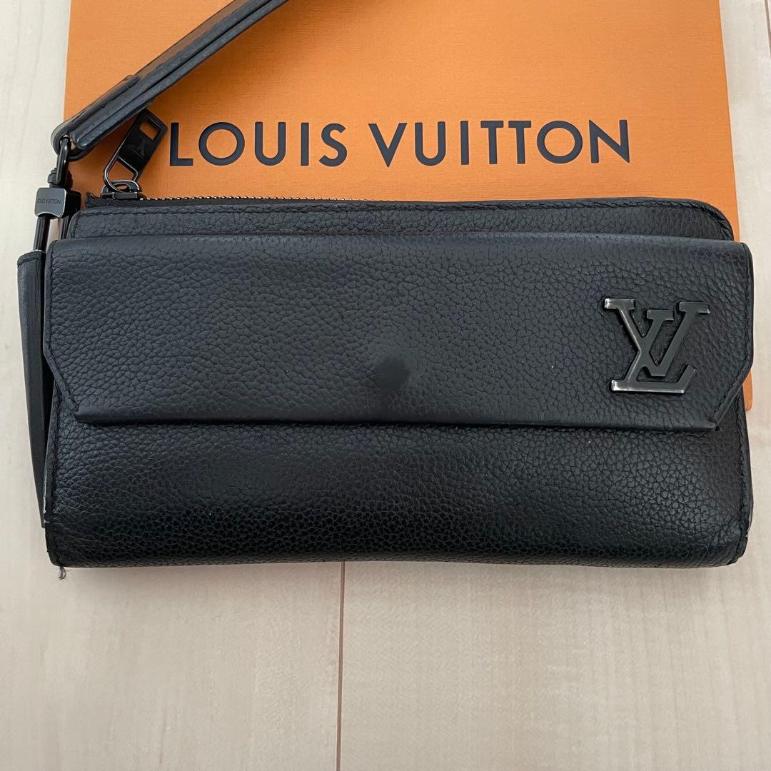 【最高級】ルイヴィトン アエログラム ジッピーウォレット 長財布 カーフレザー LOUIS VUITTON（ルイ・ヴィトン） 長財布 アエログラム ジッピー